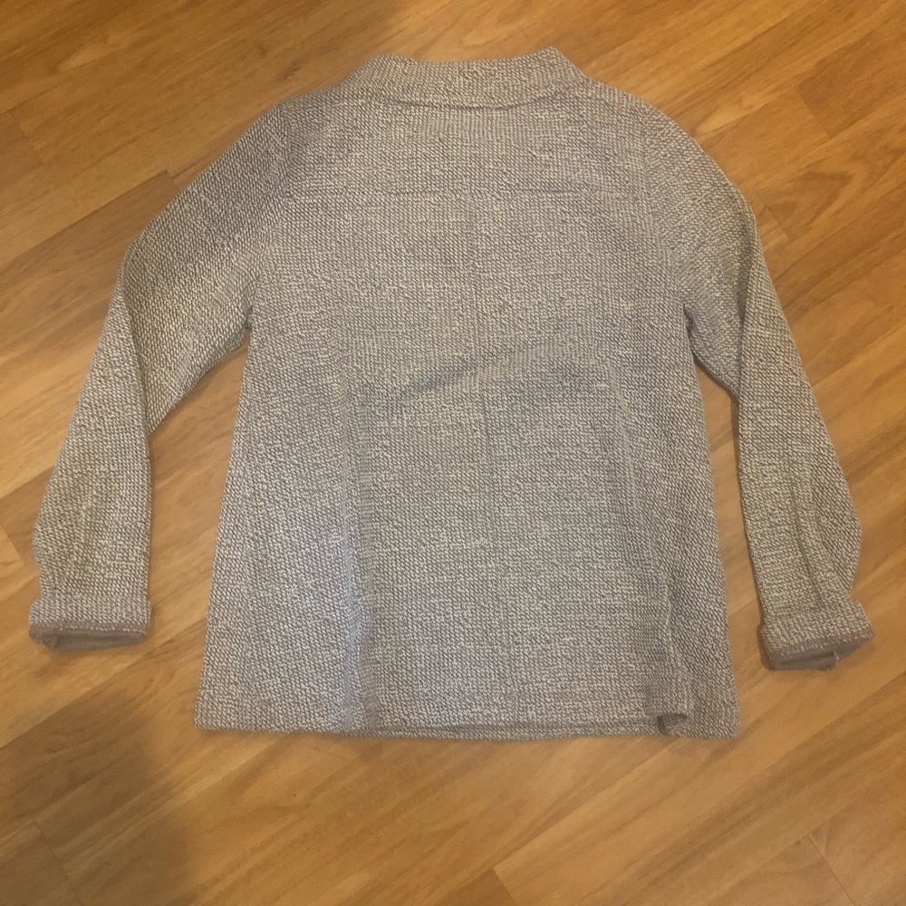 Loft Mock Neck 3/4 Length Sweater - Lavender Sz S